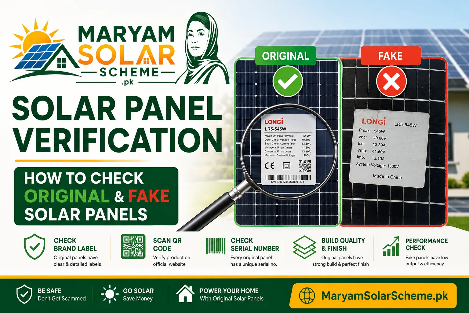 Solar Panel Verification
